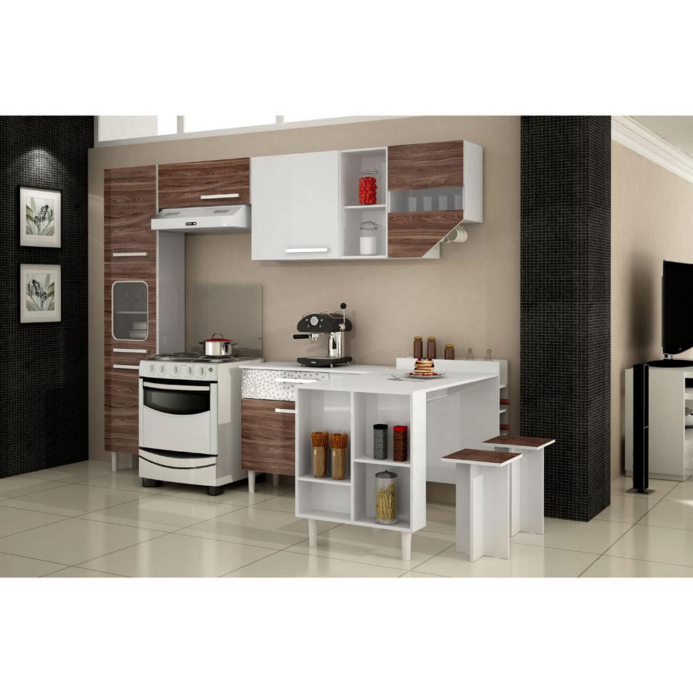 Cozinha Compacta Nobilis V Palmeira Com 8 Pe As Com 8 Portas E 1 Cozinha Compacta Nobilis V Palmeira Com 8 Pe As Com 8 Portas E 1