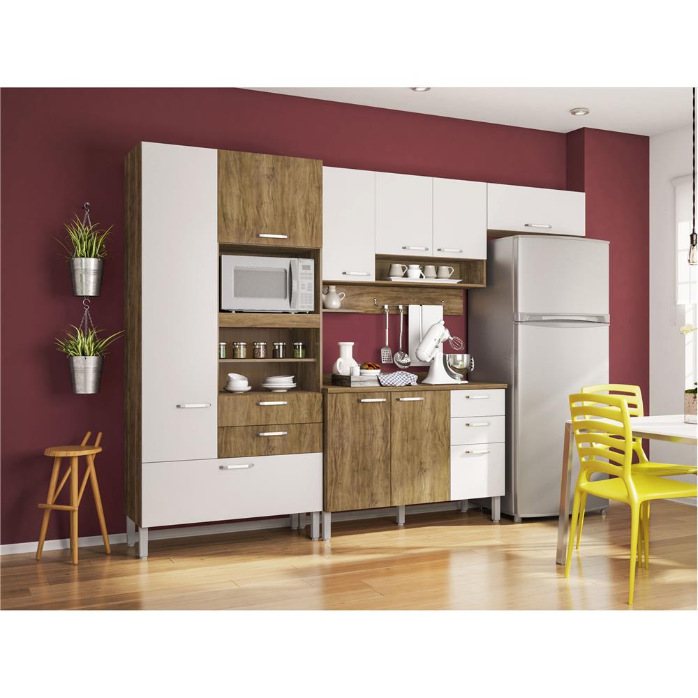 Cozinha Bartira C Ntia Plus Com 8 Portas E 6 Gavetas Cozinha Cozinha Bartira C Ntia Plus Com 8 Portas E 6 Gavetas Cozinha