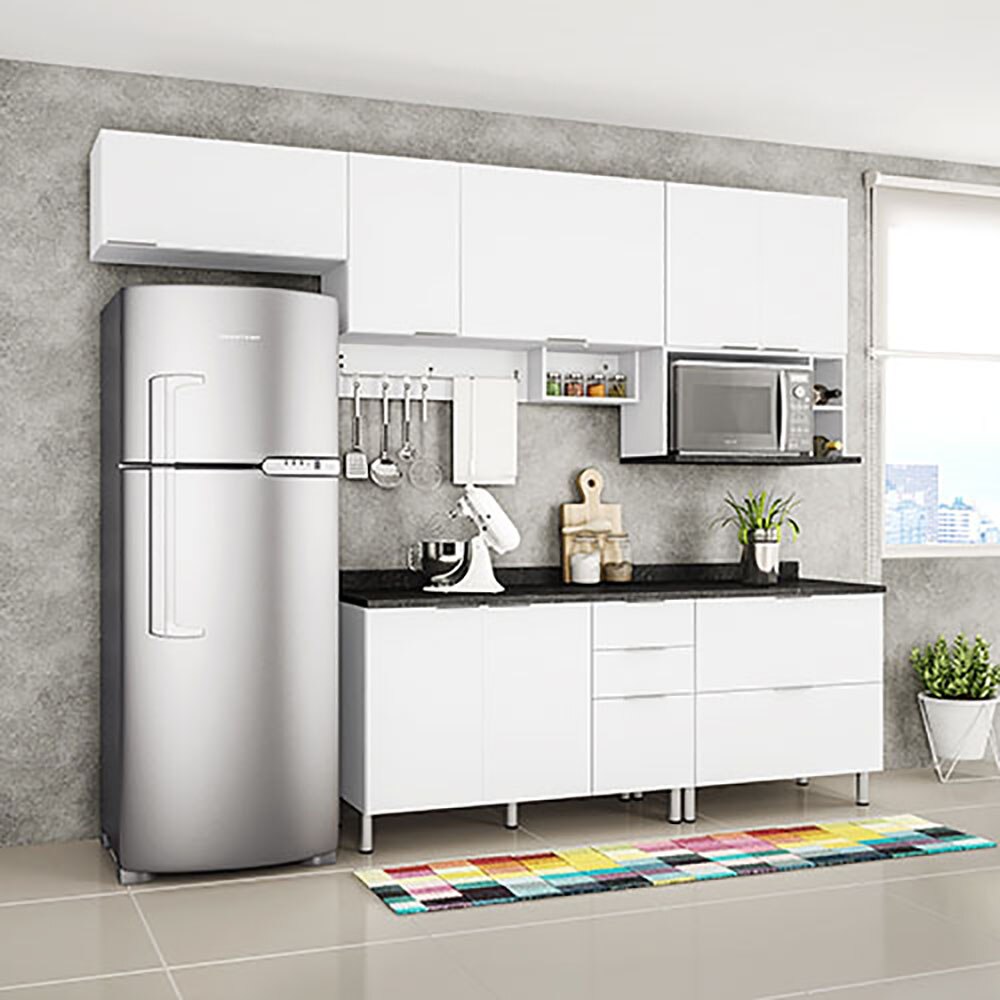 Cozinha Bartira Izabel Com 7 Portas E 5 Gavetas Cozinha Compacta Cozinha Bartira Izabel Com 7 Portas E 5 Gavetas Cozinha Compacta