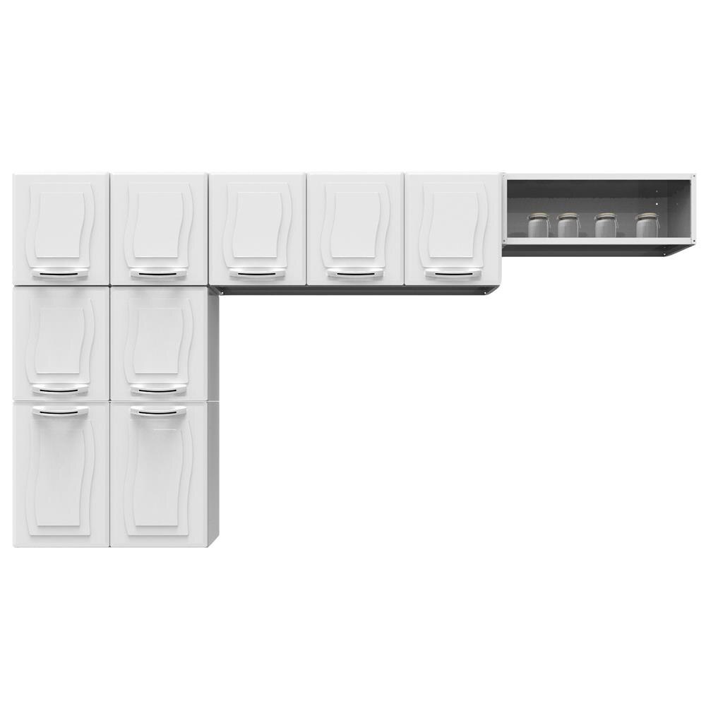 Cozinha Compacta Colormaq Laura Com 9 Portas Branca Cozinha Cozinha Compacta Colormaq Laura Com 9 Portas Branca Cozinha
