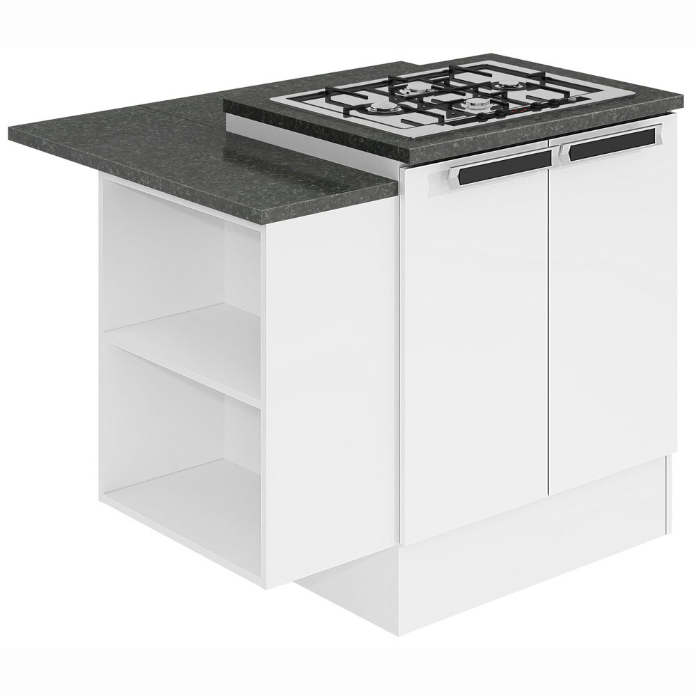 Balc O Ilha Para Cooktop Itatiaia Vivace Com 2 Portas Cozinha Balc O Ilha Para Cooktop Itatiaia Vivace Com 2 Portas Cozinha