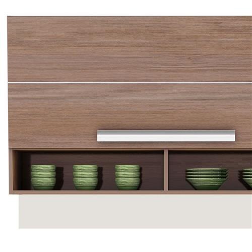 Armário Bartira Carla com 1 Porta Basculante e Suporte para Utensílios Cozinha Modulada no Armario Bartira Carla ~ Armário Bartira Carla com 1 Porta Basculante e Suporte para Utensílios Cozinha Modulada no