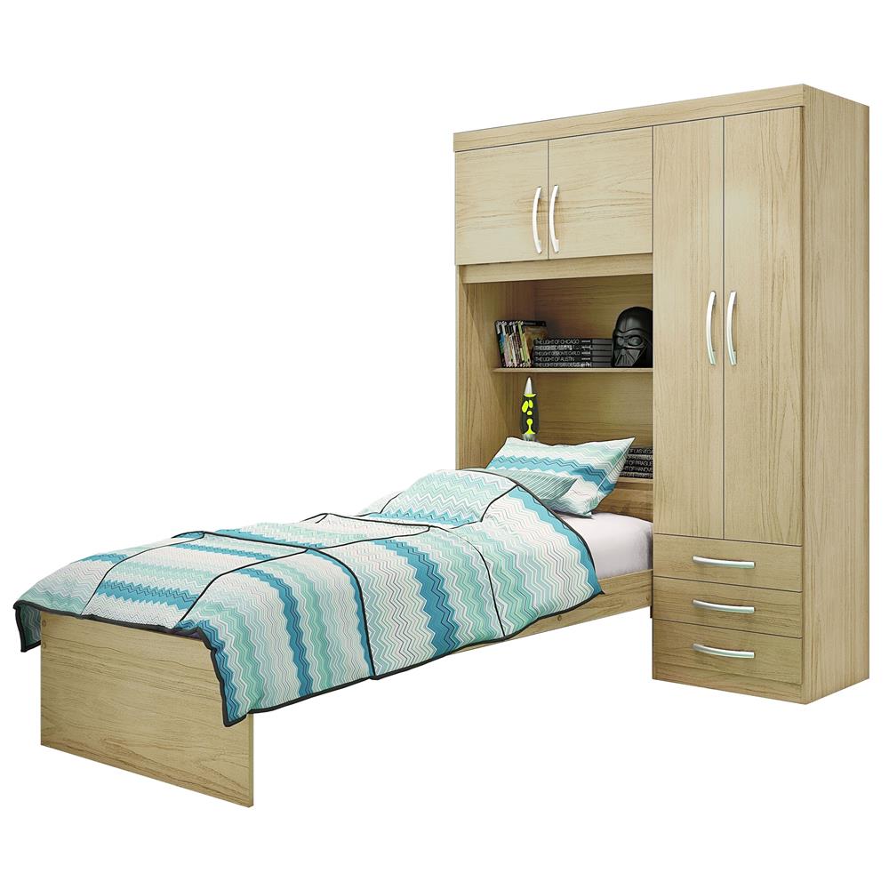 Guarda Roupa Herval Compaq Com Cama De Solteiro 4 Portas E 3 ~ Decoração De Quarto De Casal Com Armario Embutido Guarda Roupa Herval Compaq Com Cama De Solteiro 4 Portas E 3 ~ Decoração De Quarto De Casal Com Armario Embutido