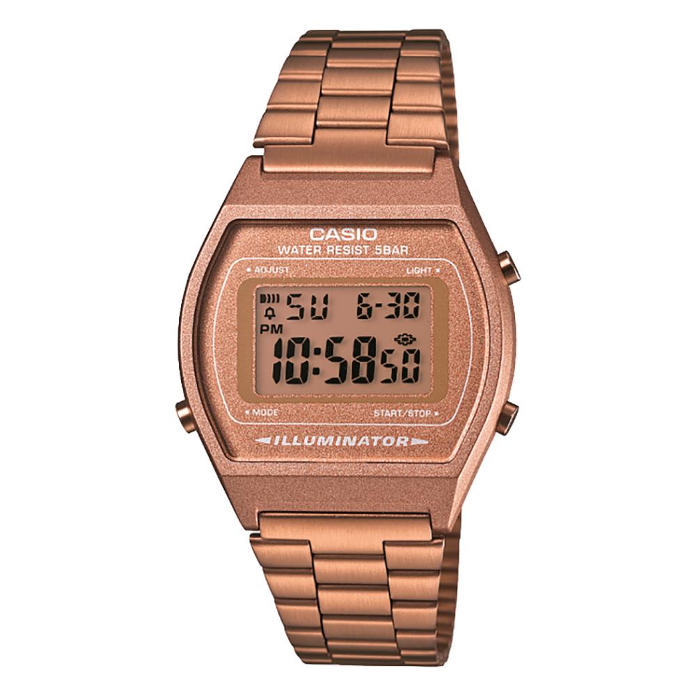Relogio Feminino Digital Casio B640wc5adf Rose Relogio Digital Casas Bahia 702962