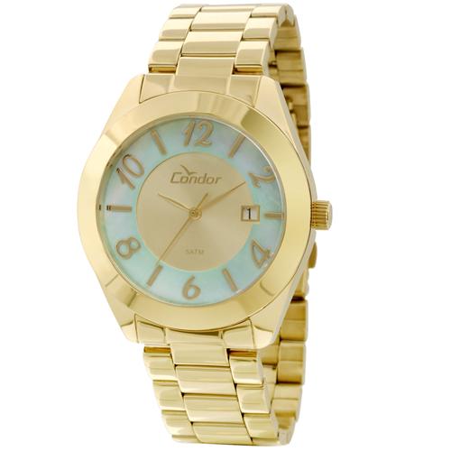 Relógio Feminino Analógico Condor CO2115TE/4B - Dourado Menor preço em Relógio Feminino Analógico Condor CO2115TE/4B - Dourado