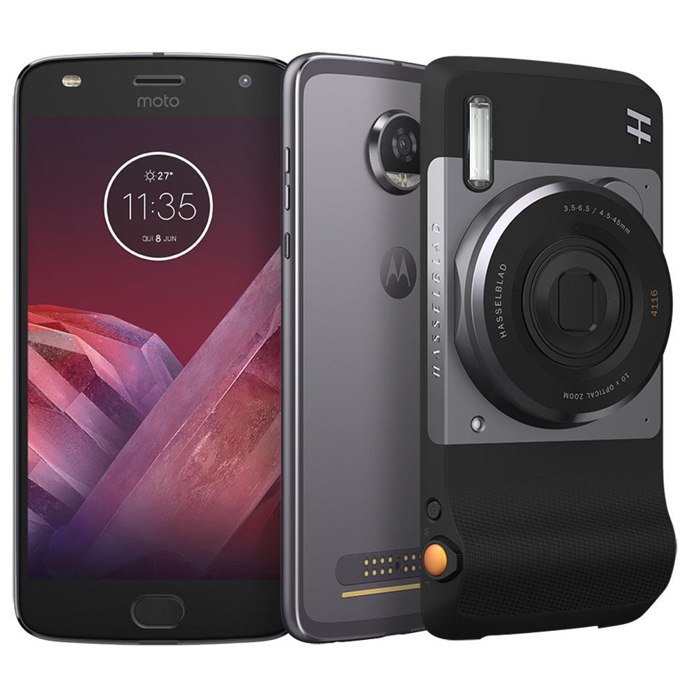 Smartphone Motorola Moto Z2 Play Câmera Edition Platinum 64GB, Tela 5.5 ...