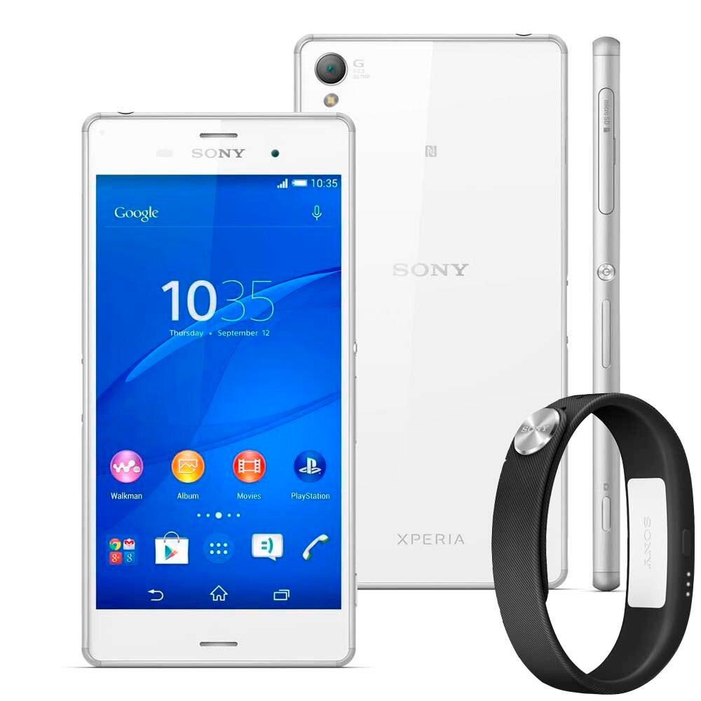 smartphone sony xperia z3 branco com tela 5 2 dual chip câmera