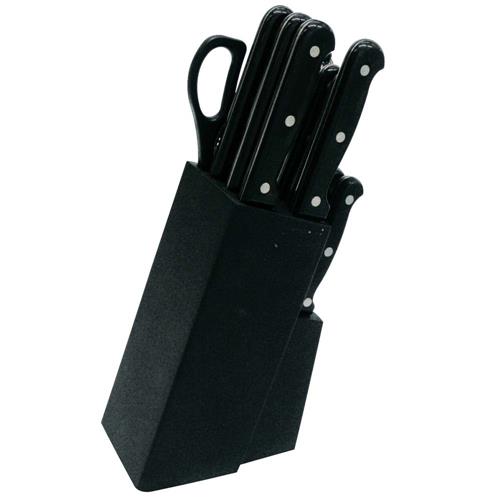 Jogo de Facas p/ Cozinha Bon Gourmet 9953 c/ 12 Peças e Suporte de Madeira é boa?