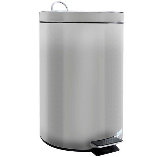 Lixeira Brinox Standard com Pedal e Balde Inox 3045/201 - 3 L Menor preço em Lixeira Brinox Standard com Pedal e Balde Inox 3045/201 - 3 L