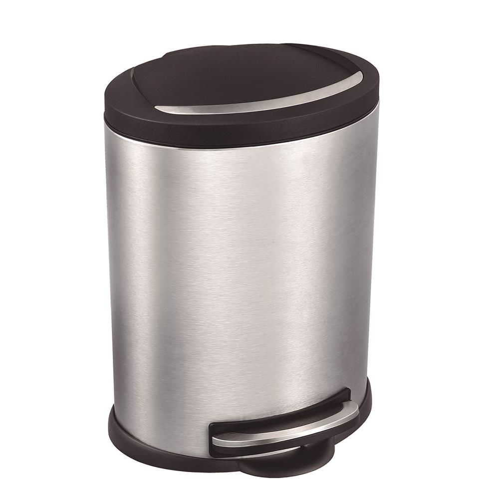 Lixeira Mor Com Pedal Onix 8230 Em A O Inox E Polipropileno 5 L Lixeira Mor Com Pedal Onix 8230 Em A O Inox E Polipropileno 5 L