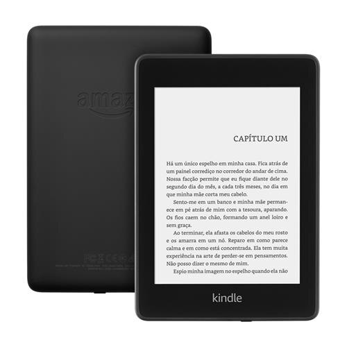 Kindle Paperwhite Preto com 8GB, Tela de 6”, Wi-Fi, Iluminação Embutida e À Prova D'água - 10ª Geração Menor preço em Kindle Paperwhite Preto com 8GB, Tela de 6”, Wi-Fi, Iluminação Embutida e À Prova D'água - 10ª Geração