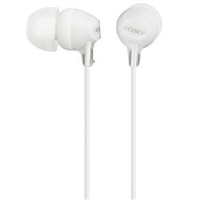 Fone de Ouvido Estéreo Sony MDR EX15LP/WCE - Branco