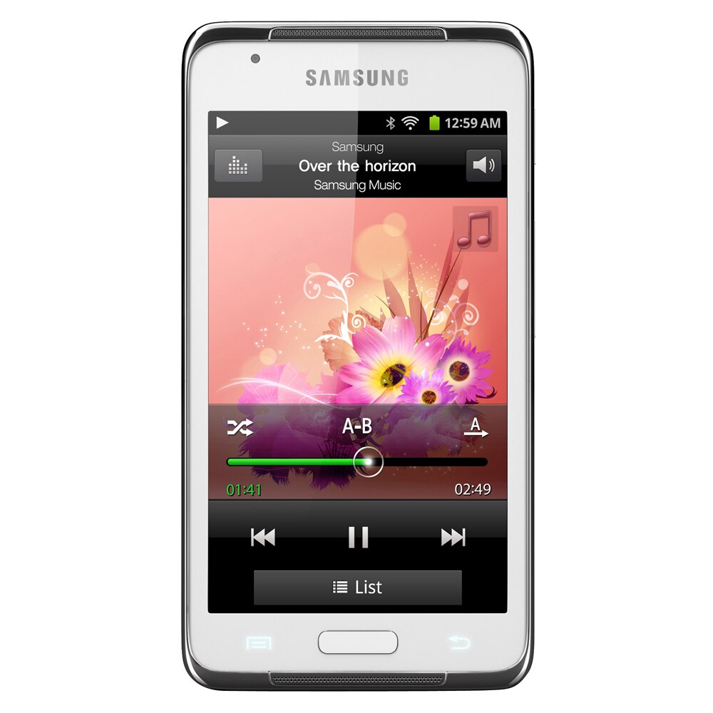 Media Player Samsung Galaxy Player GL1 Branco com tela 4.2", Android 2.