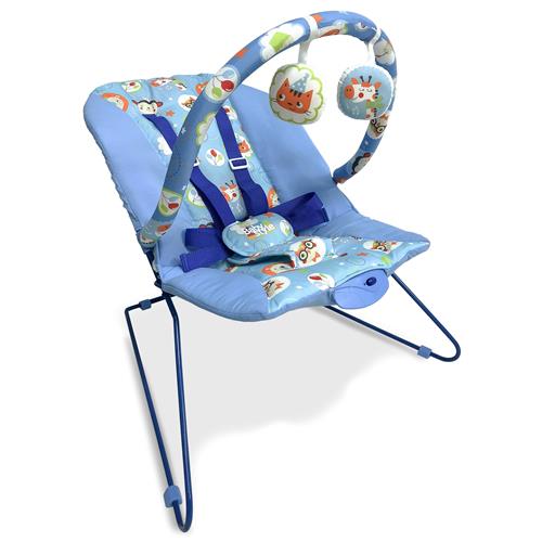 Cadeira de Descanso Baby Style Lit Azul Vibratória Musical Até 11Kg - Azul é boa?