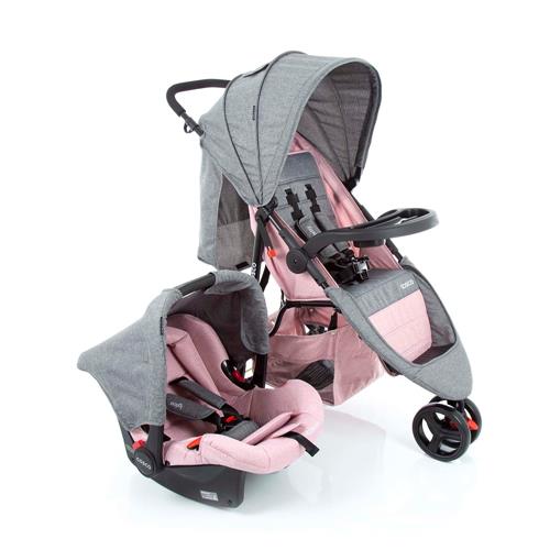 Carrinho de Passeio Cosco Travel System Duo Jetty – Rosa Menor preço em Carrinho de Passeio Cosco Travel System Duo Jetty – Rosa