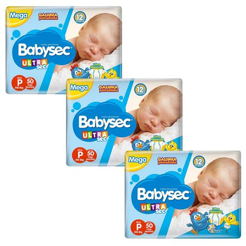 Fralda Babysec UltraSec Galinha Pintadinha P - Kit com 150 Unidades é boa?