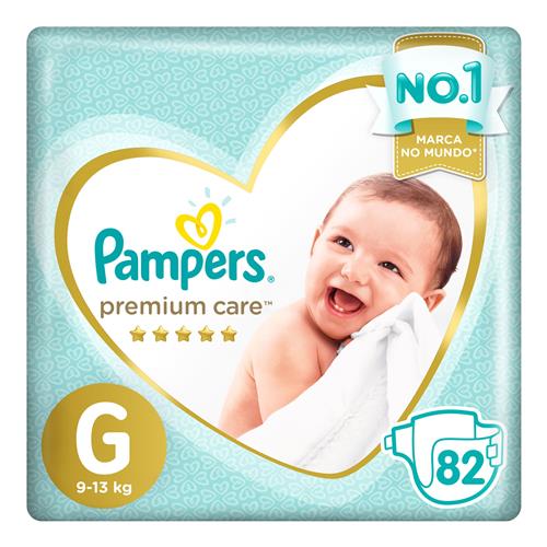 Fralda Pampers Premium Care G - 82 Unidades é boa?