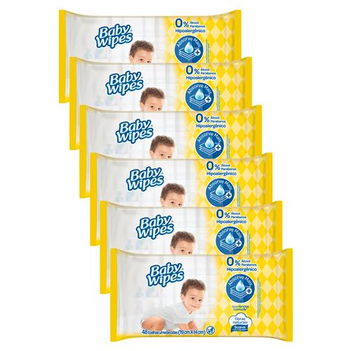 Lenços Umedecidos Huggies BabyWipes -Kit com 288 Unidades Menor preço em Lenços Umedecidos Huggies BabyWipes -Kit com 288 Unidades