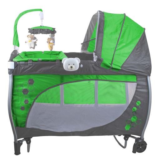 Berço Desmontável Baby Style Balanço Musical 1448002 - Verde é boa?