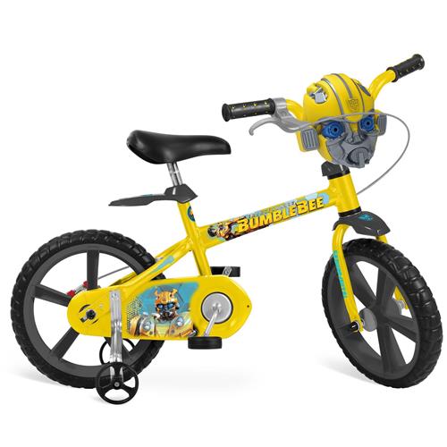 Menor preço em Bicicleta Aro 14 Bandeirante Transformers - Amarela