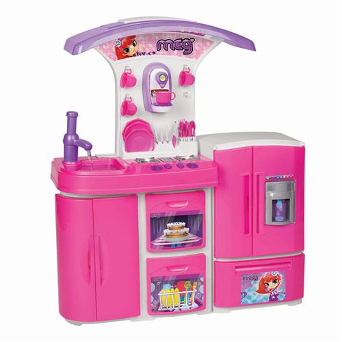 Cozinha Versátil Magic Toys Rosa - Brincadeiras de Casinha | Casas