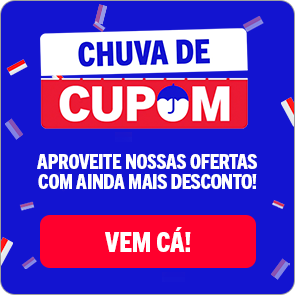 Chuva de cupons - aproveite as ofertas com ainda mais descontos