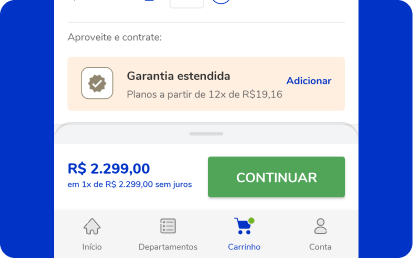 Faça uma compra