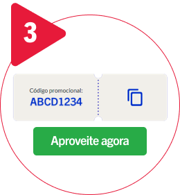 Código em até 48h no App