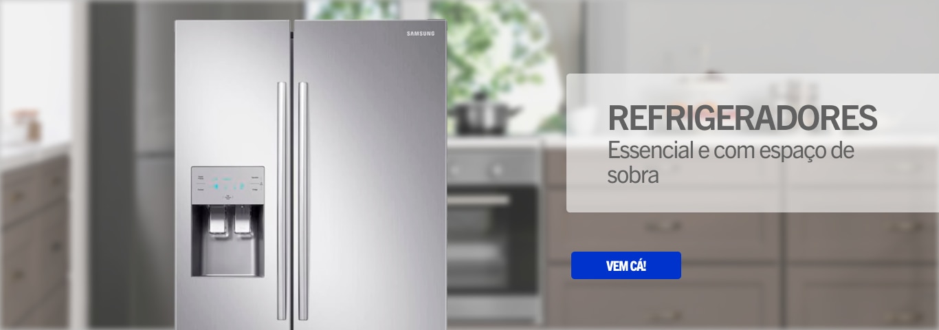 REFRIGERADORES - Essencial e com espaço de sobra