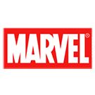 A imagem mostra o Logo da marca Marvel