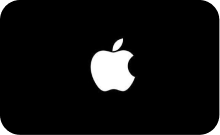 A imagem mostra o logo da Google e vai para o link dos cards da Apple