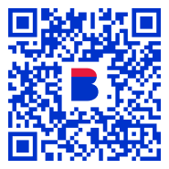 Escaneie o QR Code e baixe o App