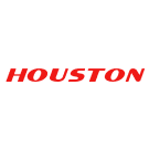 A imagem mostra o Logo da marca Houston