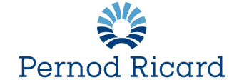 A imagem mostra o logo da Pernord Ricard direcionando para o link dos produtos Pernord Ricard