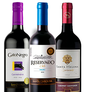 Vinhos e espumantes