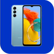 Imagem ilustrativa de um smartphone com link para o departamento de Telefonia