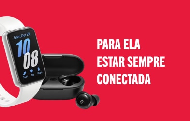 Para ela estar sempre conectada