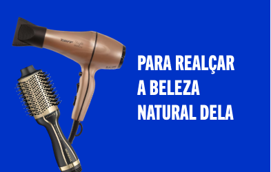 Para realçar a beleza natural dela