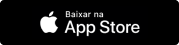 Imagem de um retângulo na cor preta com o logo da APP Store centralizado