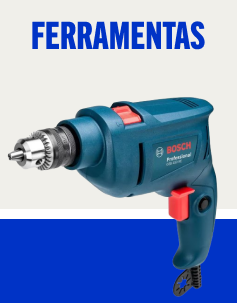 Seção com dicas de ofertas de Ferramentas