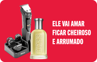 Ele vai amar ficar cheiroso e arrumado