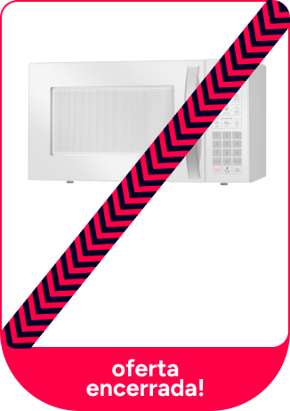A imagem mostra a oferta encerrada de um Micro-ondas Mondial por apenas R$ 340