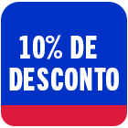 Desconto de até 10%: USE: GANHOU