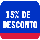 Desconto de até 15%: USE: GANHOU