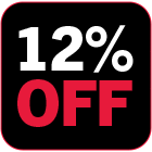 Desconto de até 12%: USE: BLACK