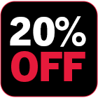 Desconto de até 20%: USE: BLACK