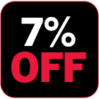 Desconto de até 7%: USE: BLACK