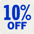 Cupom de desconto - 10%