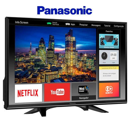 smart tv panasonic tc 32es600b processador