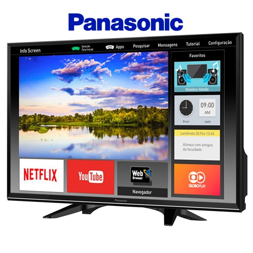 smart tv panasonic tc 32es600b recursos